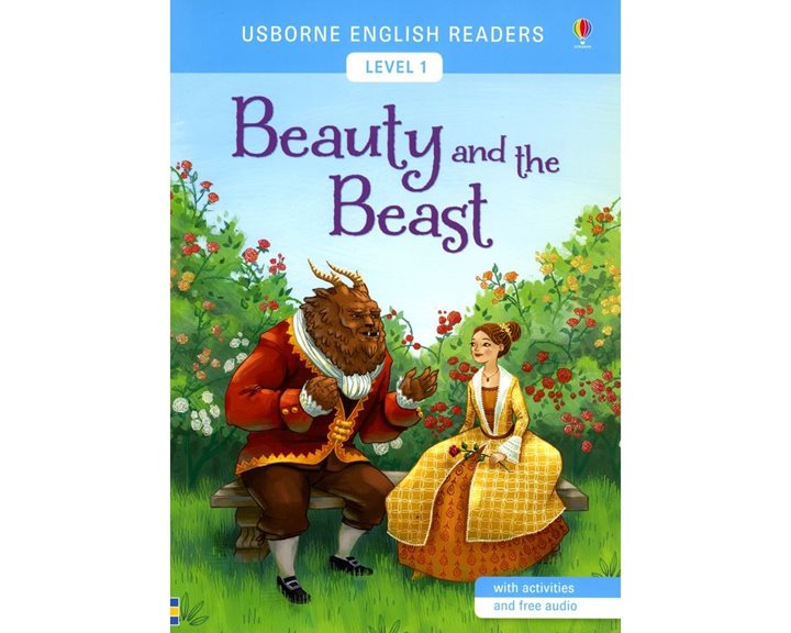 USBORNE ENGLISH READERS LEVEL 1  BEAUTY AND THE BEAST