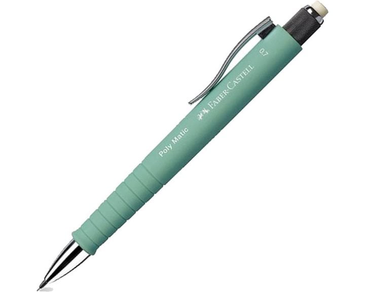 Μηχανικό Μολύβι Faber Castell Polymatic 0.7 Mint Green 13365