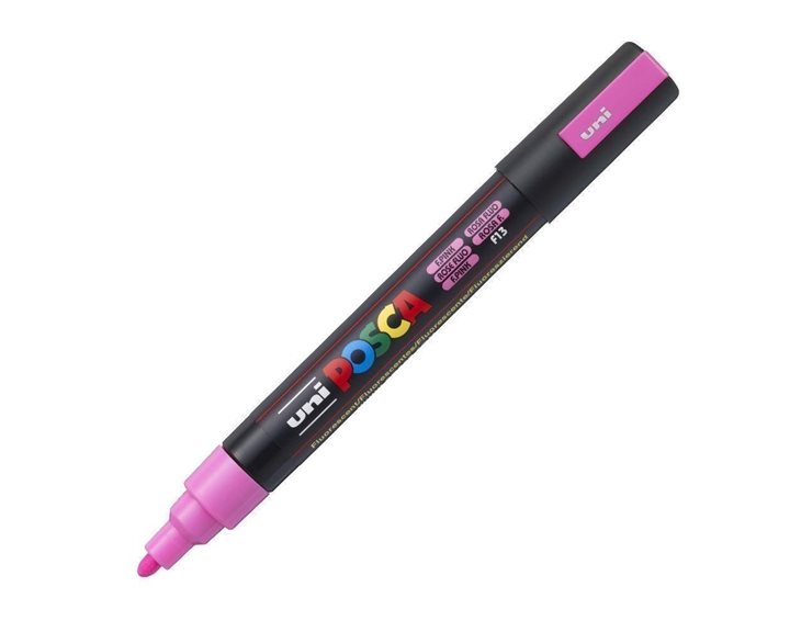 ΜΑΡΚΑΔΟΡΟΣ UNI POSCA PC-5M FLUO PINK