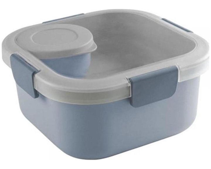 Δοχείο Φαγητού Διπλό Sunware Lunch Kit Μπλε 1.4 Lt