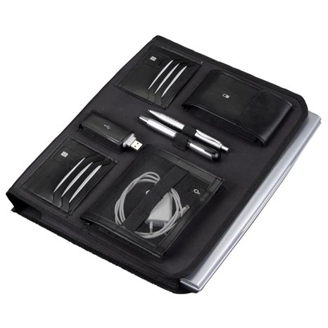 Χαρτοφύλακας Αλουμινίου Alumaxx Venture με θήκη Laptop 15.6'' Μαύρο Ματ