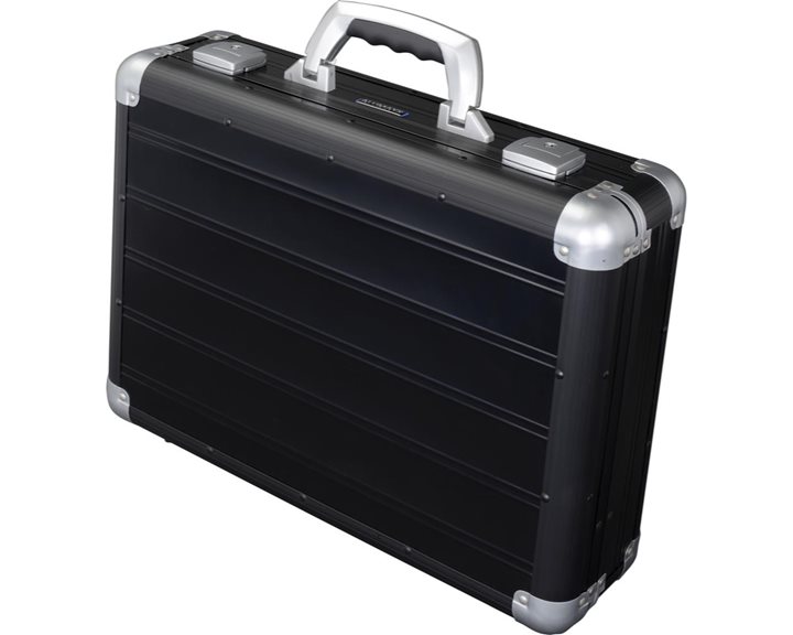 Χαρτοφύλακας Αλουμινίου Alumaxx Venture με θήκη Laptop 15.6'' Μαύρο Ματ