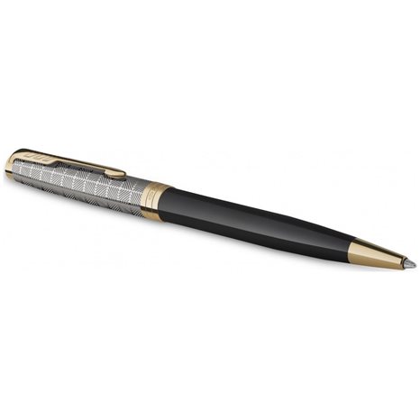 Parker P Sonnet PRM Metal Black GT Bpen