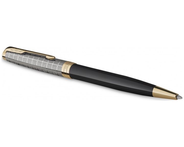 Parker P Sonnet PRM Metal Black GT Bpen