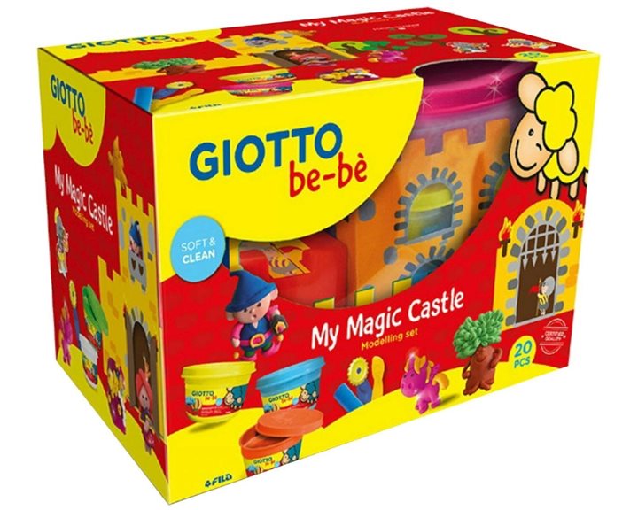 Σετ Πλαστελίνης Giotto Bebe My Magic Castle 16τμχ. 479600