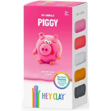 Κατασκευές Με Πηλό Hey Clay Piggy 3+