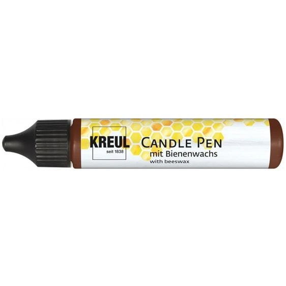 Kreul 29ml Μαρκαδόρος Kerzen Pen Καφέ