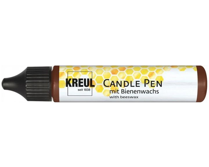 Kreul 29ml Μαρκαδόρος Kerzen Pen Καφέ