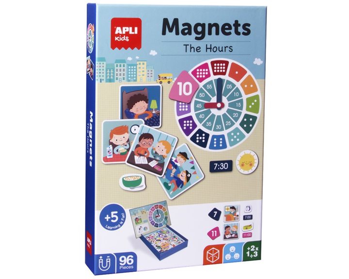 Apli Magnetic Set The Hours 96 τμχ 18573