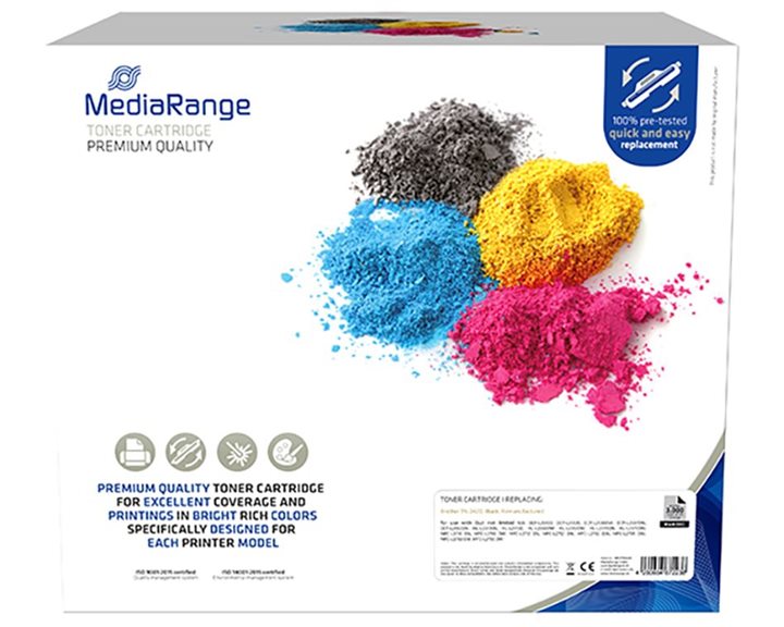 Toner MEDIARANGE Συμβατό για Εκτυπωτές Brother (Black) (TN-2410) (MRBTN2410)