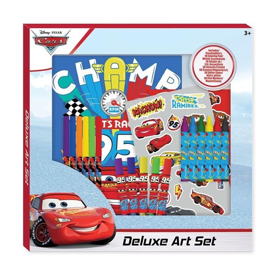 Σετ Χρωματισμού Deluxe Cars 563035