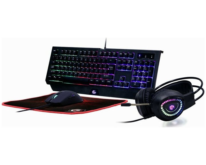 GEMBIRD 4-IN-1 BACKLIGHT GAMING KIT 'PHANTOM'