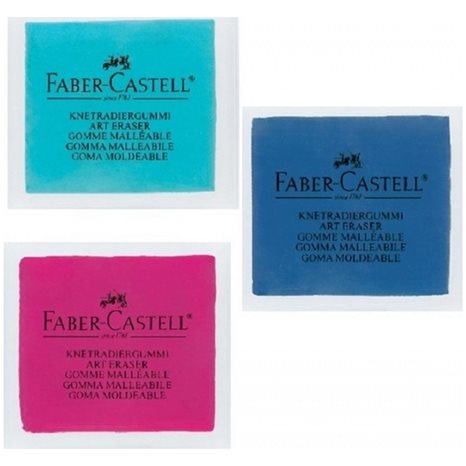 Γόμα για Κάρβουνο Faber - Castell Art Eraser Χρωματιστή 127124