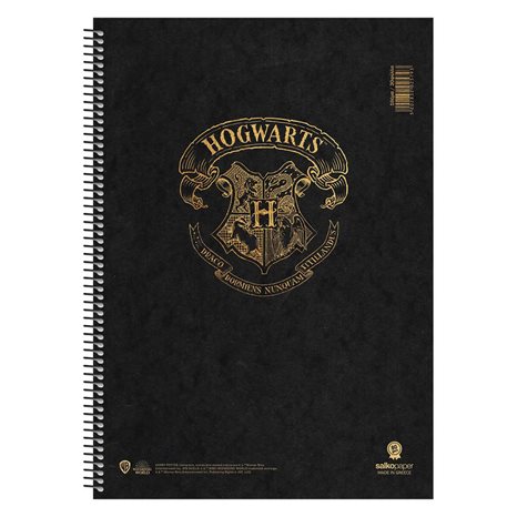 Τετράδιο Σπιράλ 17x25 Salko Hogwarts 3 Θέμ. 90 Φυλ.