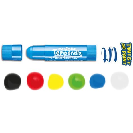 Μαρκαδόροι Carioca Temperello 6Pcs