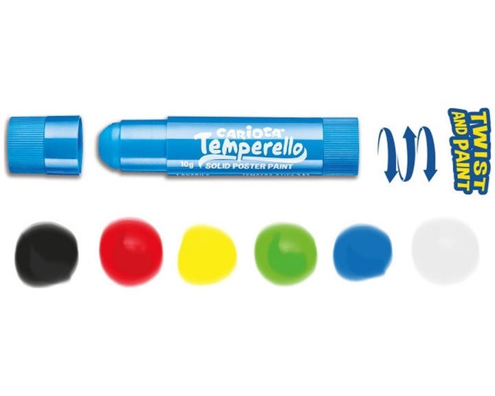 Μαρκαδόροι Carioca Temperello 6Pcs