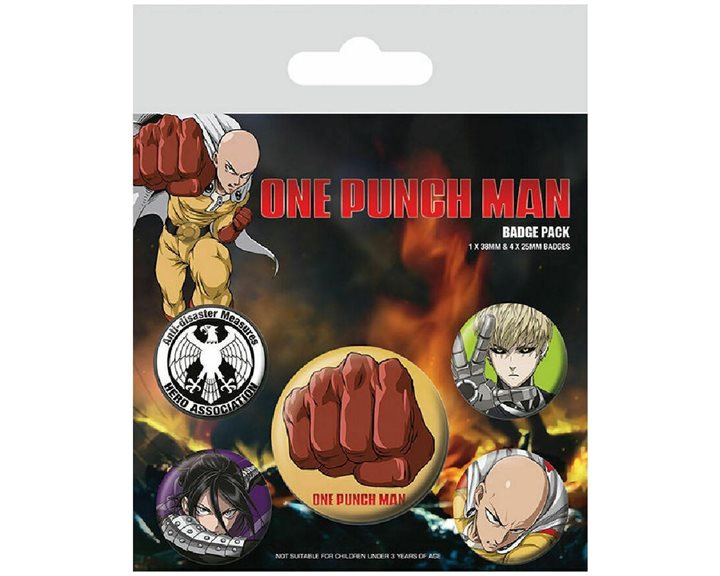 Σετ Κονκάρδες 5τμχ One Punch Man 80648