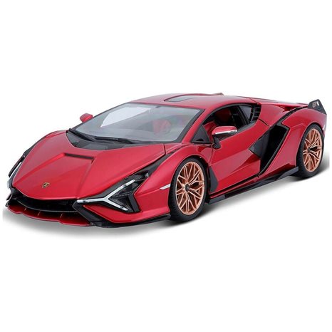 Αυτοκίνητο Μεταλλικό Burago Plus Lamborghini Sian FKP 37 1/18 Red