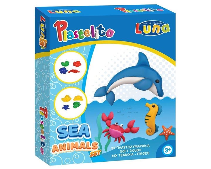 Πλαστοζυμαράκι Luna Ζώα της Θάλασσας 622081