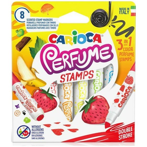 Μαρκαδόροι Carioca Perfume Stamps 8 Χρώματα