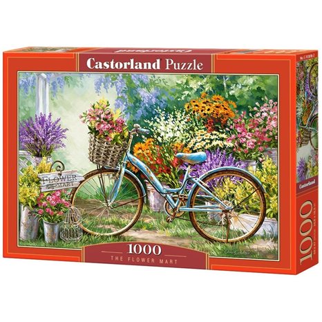 Παζλ Castorland 1000 Τμχ. The Flower Mart 68x47 C-103898-2