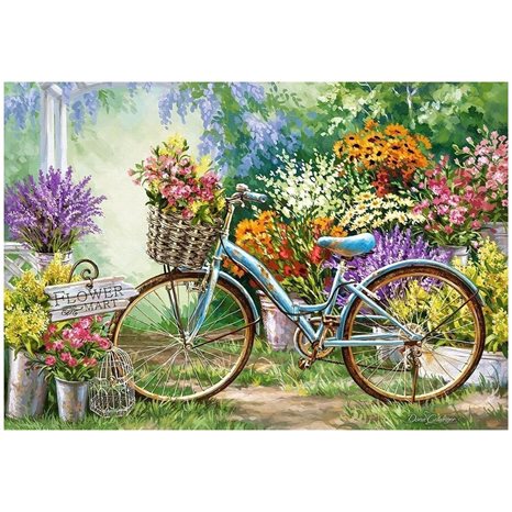 Παζλ Castorland 1000 Τμχ. The Flower Mart 68x47 C-103898-2