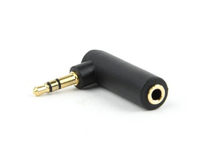 CABLEXPERT 3.5MM STEREO AUDIO RIGHT ANGLE ADAPTER 90°