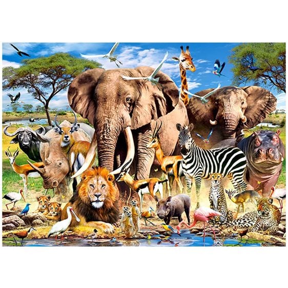Παζλ Castorland 260τμχ Savanna Animals B-27545-1