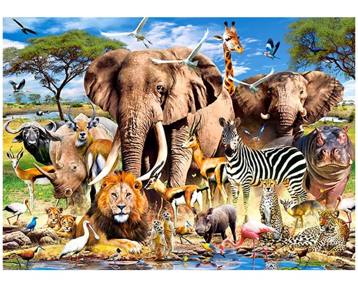 Παζλ Castorland 260τμχ Savanna Animals B-27545-1
