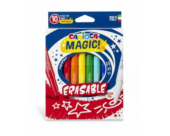 Μαρκαδόροι Carioca Magic Erasable 9+1