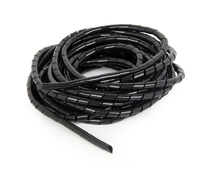 CABLEXPERT 12MM SPIRAL CABLE WRAP 10M BLACK
