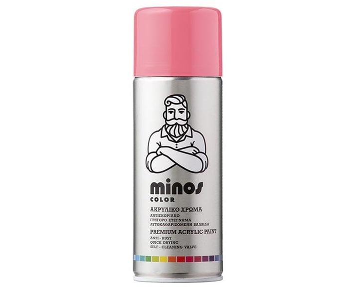 Minos Color Spray RAL 4003 Βιολετί 400ml