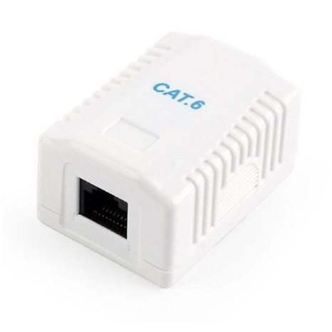 CABLEXPERT CAT6 UTP SINGLE PORT SURFACE MOUNT BOX
