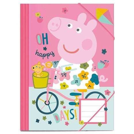 Ντοσιέ με Λάστιχο Χάρτινο 25χ35 Peppa Pig 482721