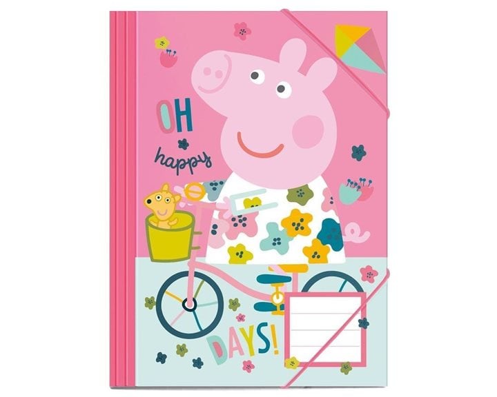 Ντοσιέ με Λάστιχο Χάρτινο 25χ35 Peppa Pig 482721