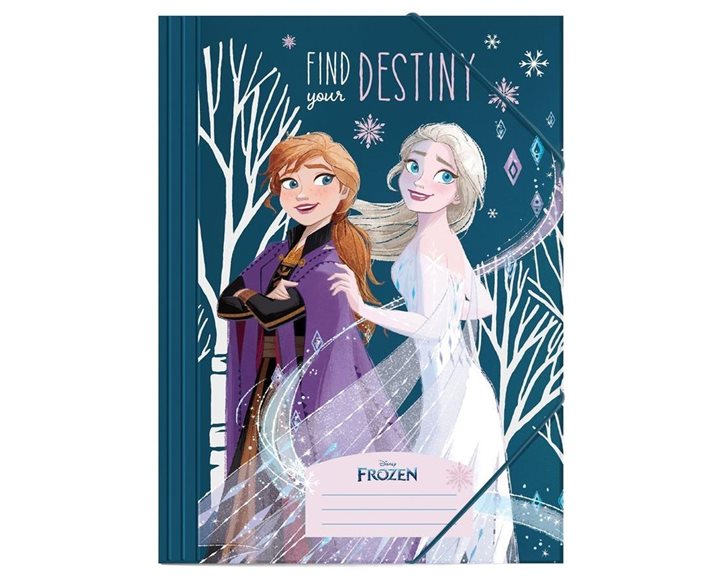Ντοσιέ με Λάστιχο Χάρτινο 25χ35 Frozen 2 563165