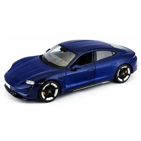 Αυτοκίνητο Μεταλλικό Burago Porsche Taycan Turbo S. Blue 1/24