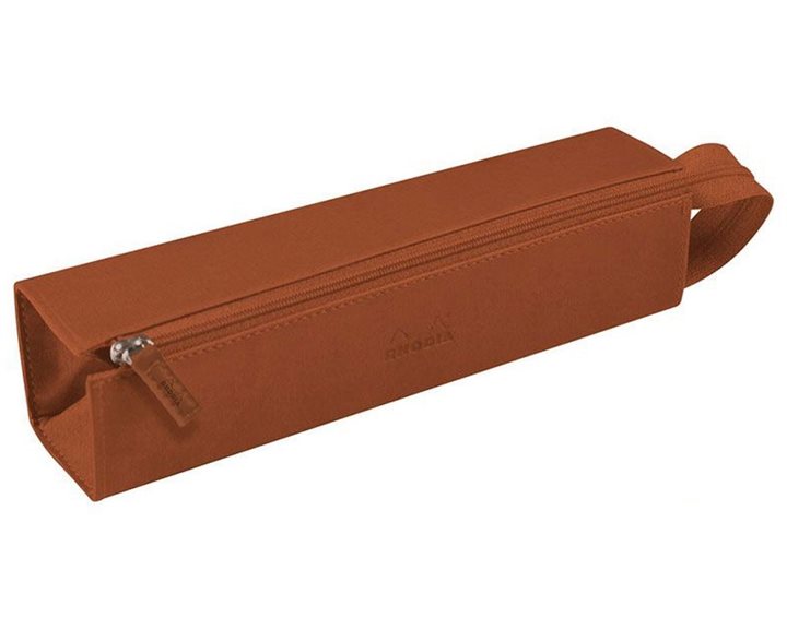 Κασετίνα Rhodia Δερματίνη Τετράγωνη 5x5x23cm Copper
