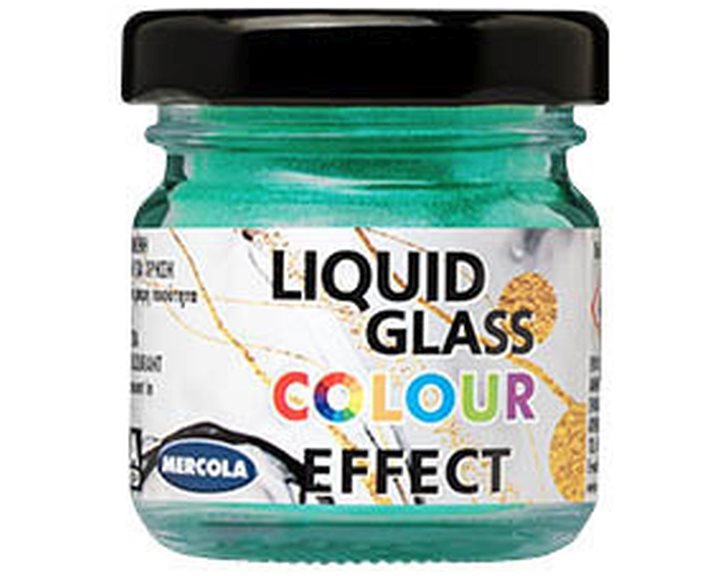 Liquid Glass Colour Περλε Πρασινη Παστα 30ml