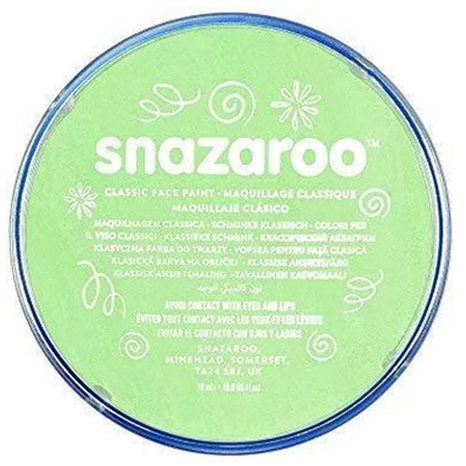Snazaroo 18ml Κρέμα Face Painting Classic Light Green