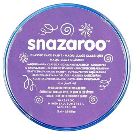 Snazaroo 18ml Κρέμα Face Painting Classic Lilac