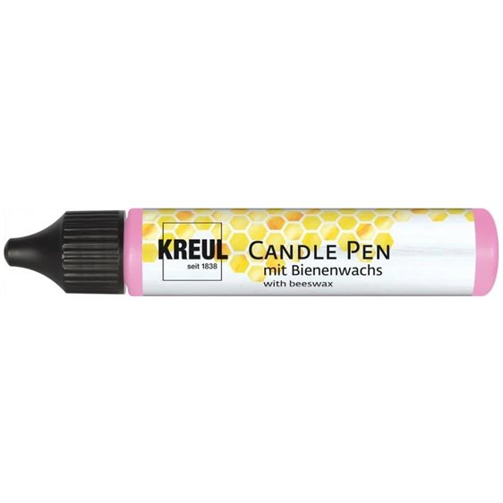 Kreul 29ml Μαρκαδόρος Kerzen Pen Ροζ