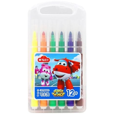 Μαρκαδόρος M&G Jumbo Washable Water 12τεμ. JCP95826