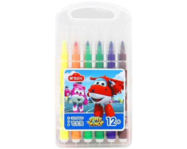 Μαρκαδόρος M&G Jumbo Washable Water 12τεμ. JCP95826