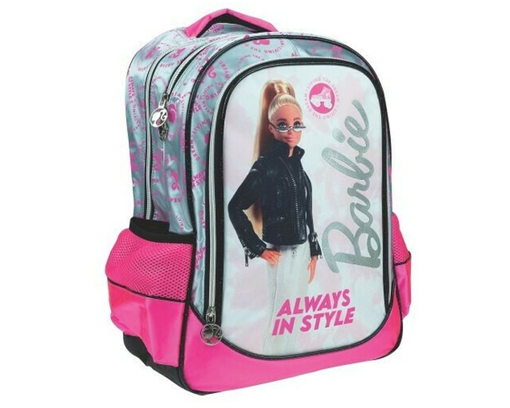 Σακίδιο Πλάτης Δημοτικού Gim Barbie Trend Flach 349-71031