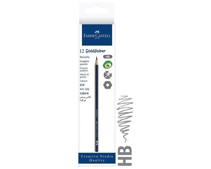 Μολύβι Faber-Castell Gold HB Ριγέ 112500