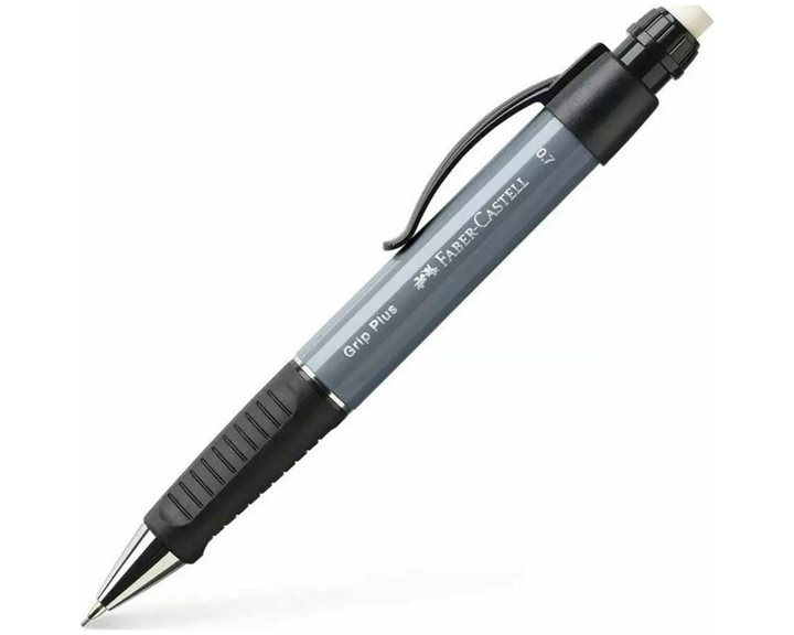 Στυλό Faber Castel Grip Plus Γκρί 140789