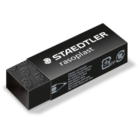 Γόμα Staedtler Rasoplast Μαύρη 526Β