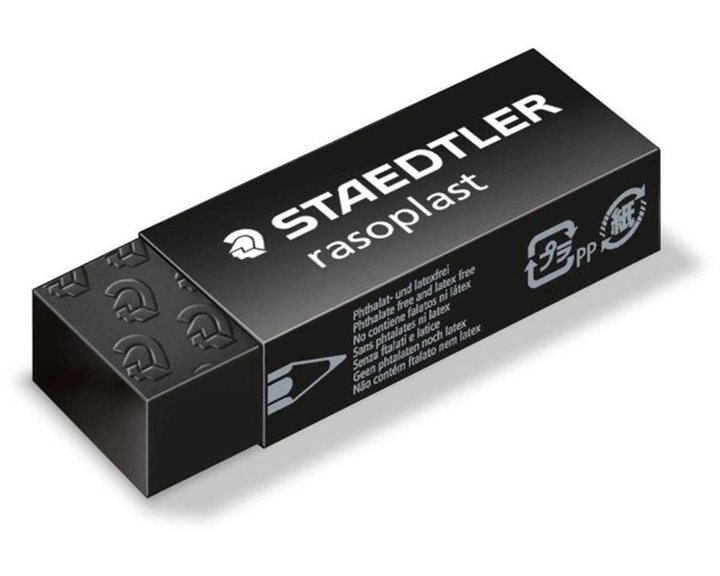 Γόμα Staedtler Rasoplast Μαύρη 526Β