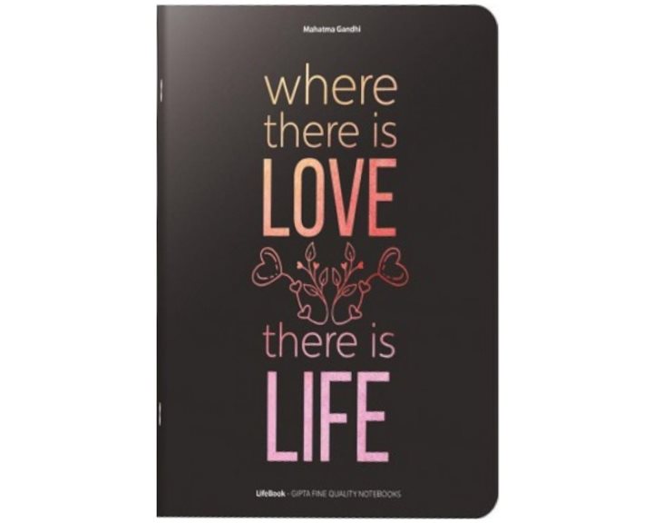 Τετράδιο Καρφίτσα Life Book A4 40φ.80gr